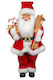 Santa Claus with Moving Red 45cm