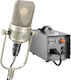 Neumann M49V Set Σετ Μικρόφωνο Shock Mounted για Φωνητικά σε Χρυσό Χρώμα