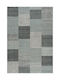 Ragolle Madison Teppich Rechteckig Synthetisch,Polyester/Cotton/Leather Gray