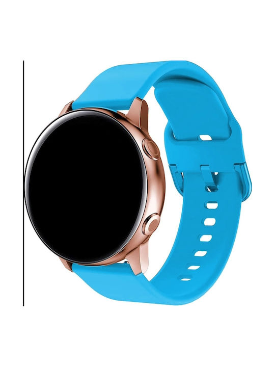 Brățară din silicon cu sistem de închidere inteligentă pentru Garmin Forerunner 245/Forerunner 245M/ Forerunner 645 |12cm|8.5cm| - Albastru