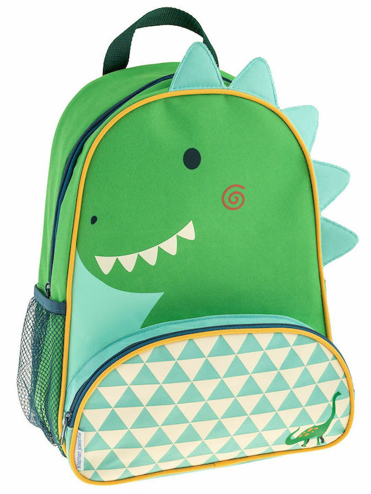 Stephen Joseph Green Dino School Bag Backpack Kindergarten in Green color