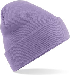 Beechfield Beanie Men's Knitted Beanie Lavender