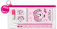 CHartini Poli Mrs. Hug Kids Stationery Set with Pencil, Sharpener, Eraser, Notepad and Pencil Case