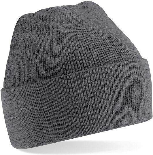 B45 Beanie Căciulă Pentru Bărbați Gri Grafit