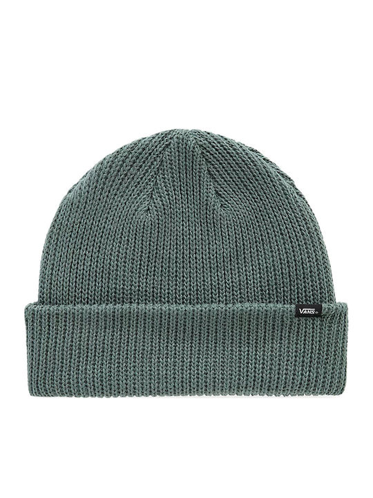 Core Basic Beanie Γυναικείος Σκούφος με Rib Πλέξη σε Πράσινο χρώμα
