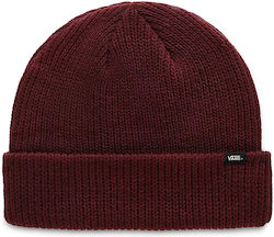 Vans Beanie Ανδρικός Σκούφος Πλεκτός σε Μπορντό χρώμα
