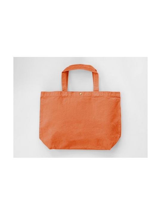 Small Cotton Shopping Bag 39x24x12 cm | Small Canvas Shopper | CA-3923 SCS Autumn Maple