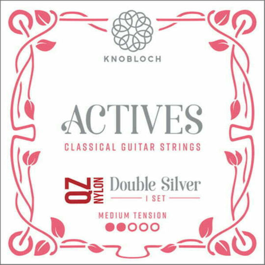 Knobloch Double Silver Nylon 300ADQ Medium Μονή Χορδή Nylon Κλασικής Κιθάρας