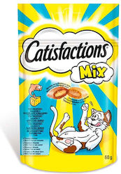 Catisfactions Mix Λιχουδιές για Ενήλικες Γάτες 60gr