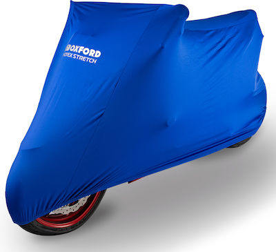 Oxford Husă Motocicletă Interioare Protex Stretch Foarte mare Albastru L277xW104xH141cm.