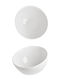 Cok Spain Moon Porcelain Salad Bowl White 19x19x7cm