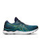 ASICS Gel-Nimbus 24 Ανδρικά Αθλητικά Παπούτσια Running Velvet Pine / New Leaf