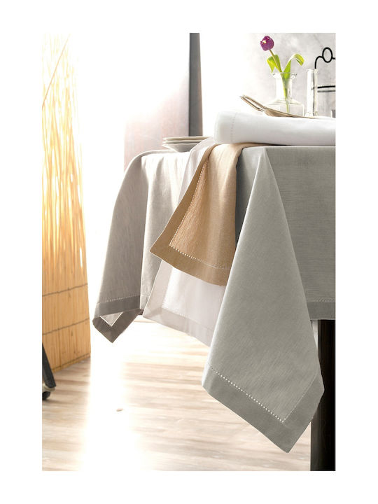 Rythmos Checkered Cotton Inez White 80x80cm