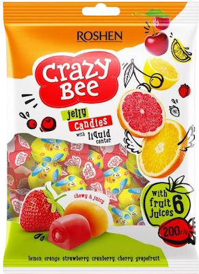 Roshen Καραμέλες Crazy Bee 200gr