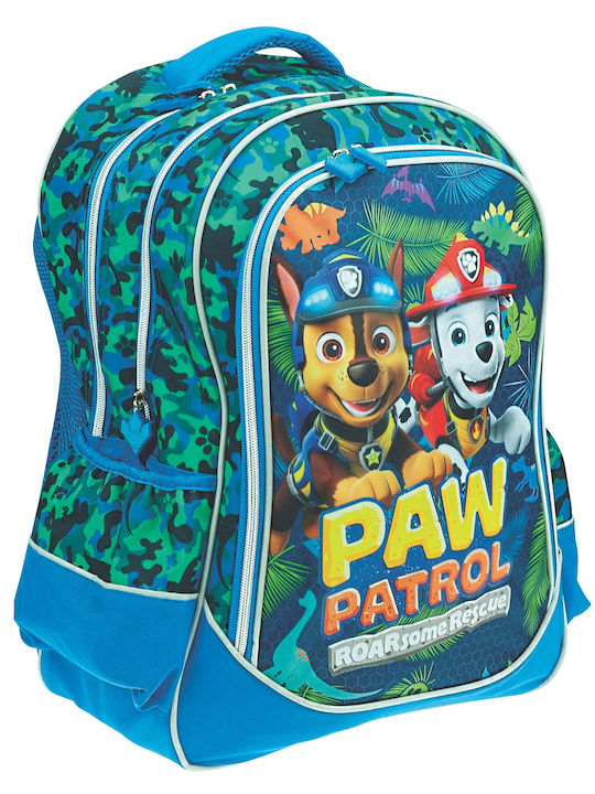 Gim Paw Patrol School Bag Backpack Elementary, Elementary in Light Blue color