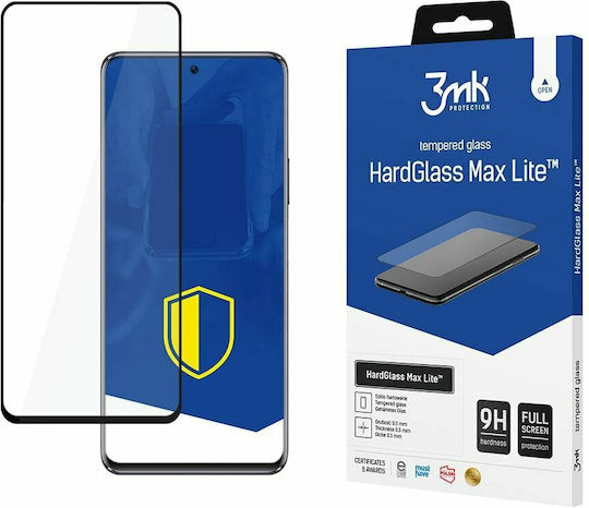 3MK Hardglass Max Lite Full Face Tempered Glass Negru (Huawei Nova 9 SE)