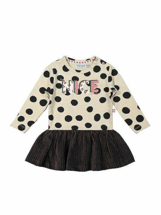 Dirkje Baby dress with polka dots