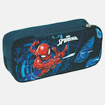 Gim Spiderman Pencil Case with 1 Compartment Blue