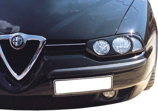 Motordrome Car Headlight Eyelashes for Alfa Romeo Alfa 156
