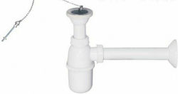 Plastic Siphon Sink White