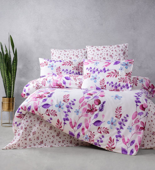 Mc Decor Sheet Sets Single 170x240cm. Lila Lilac 3pcs