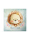 Megapap Kids Canvas Wall Painting Baby Lion 40x40cm