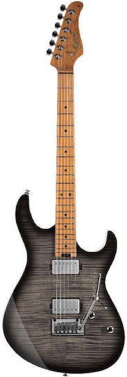 Cort G Series 290 FAT II Ηλεκτρική Κιθάρα ST Style με HH Διάταξη Μαγνητών Trans Black Burst