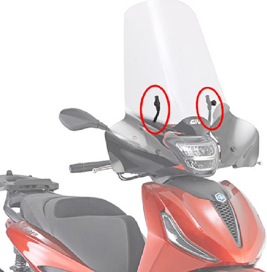 Givi Κιτ Τοποθέτησης Μοτοσυκλέτας για Piaggio Beverly 300 A5616A