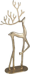 XMASfest Christmas Deer Figure Gold 37x15x8cm