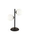 ArteLibre Metal Table Lamp for Socket E27 with Black Base