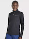 Saucony Solstice Women's Athletic Blouse Long Sleeve with Zipper Black