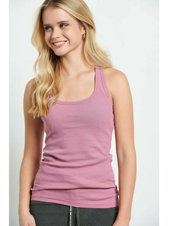 BodyTalk Women's Athletic Blouse Sleeveless Pink