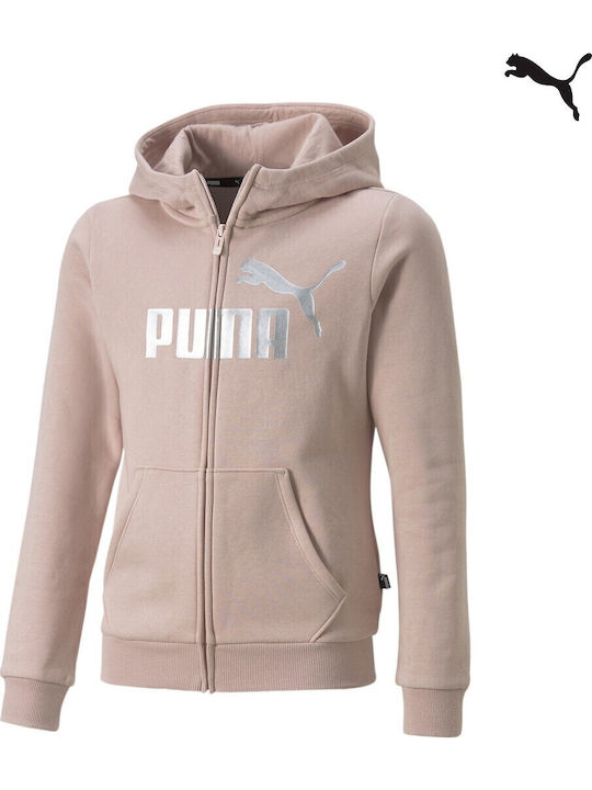 PUMA Αθλητική Παιδική Ζακέτα Φούτερ Βαμβακερή μ...
