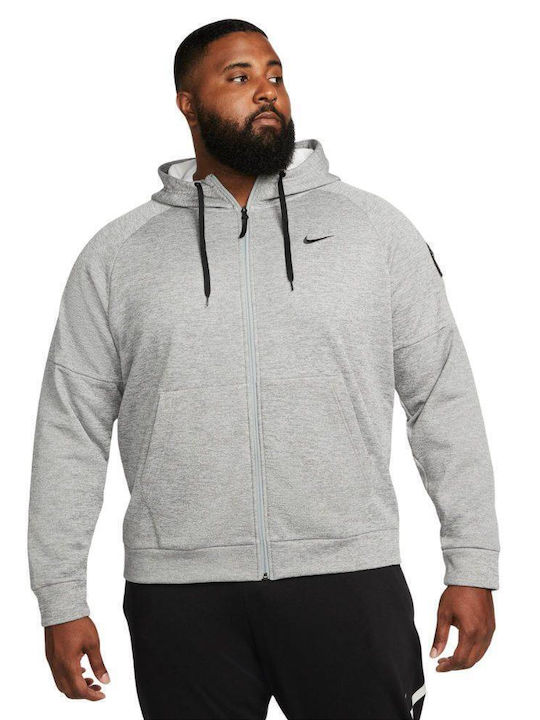 Therma-FIT Sweatshirt with Hood Gray