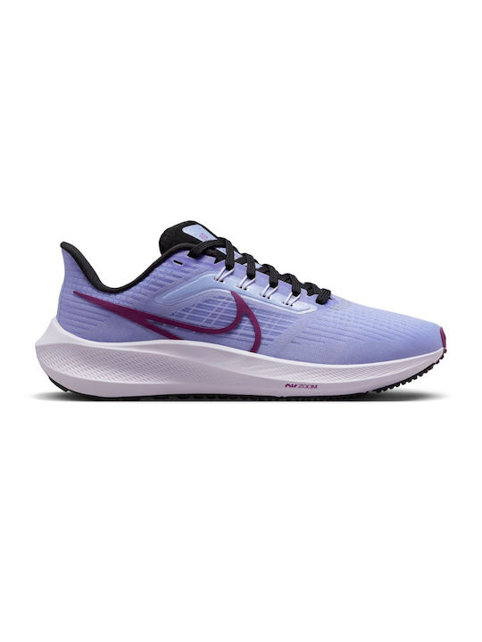 Nike Air Zoom Pegasus 39 Γυναικεία Αθλητικά Παπούτσια Running Purple Pulse / Barely Grape / Black / Viotech
