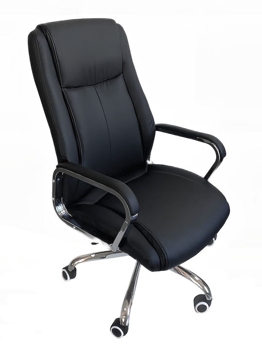 Irvine Reclining Office Chair with Fixed Arms Black ArteLibre