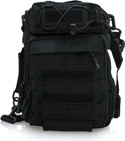 Mcan Military Pouch Shoulderbags made of Polyester Black