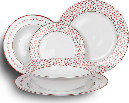 Christinholm Multicolour Porcelain Dinnerware Set 20pcs