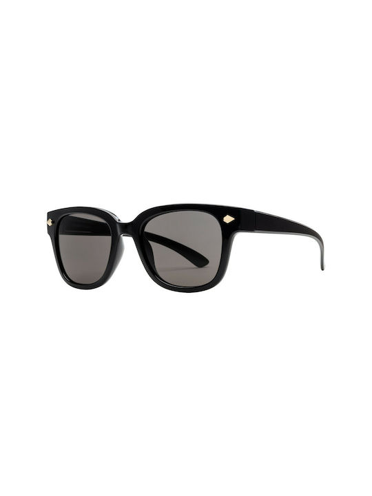 Volcom Sunglasses with Black Plastic Frame and Black Lens VE02100201 0000