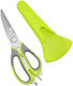 Stainless Steel Kitchen Scissor 22.5cm Green