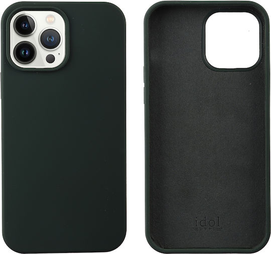 Idol 1991 Velvet Elite 4 Side Camera Guard Back Cover Σιλικόνης Πράσινο (iPhone 13 Pro Max)