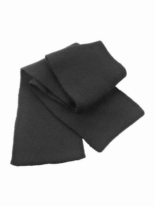 Women's Knitted Scarf Charcoal