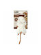 All For Paws Lambswool Jumbo Crinkle Rodent Katzenspielzeug Maus Weiß mit Katzenminze