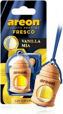 Areon Car Air Freshener Pendand Liquid Fresco Vanilla Mia 4ml