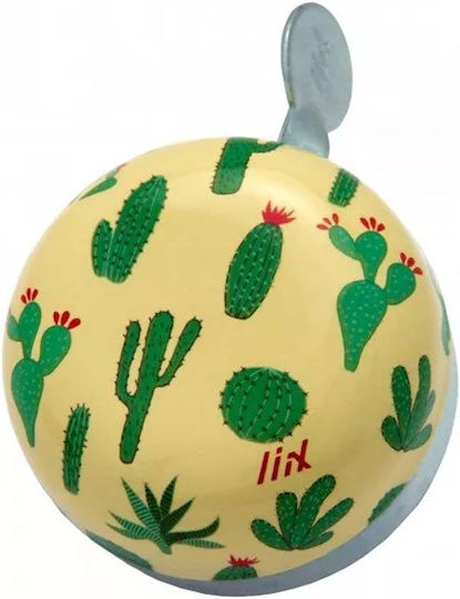 Liix Mini Ding Dong Cactus Kinderfahrradklingel Mehrfarbig