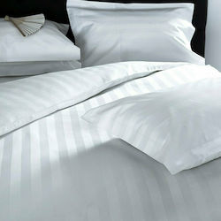 Le Blanc TC300 Fășie De Pernă Pentru Hotel Cu Dungi 55x75cm