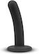 No Parts Logan Dildo with Base Dildo με Βεντούζα Black 13.5cm