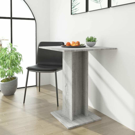 Bistro Tisch Küche Holz Gray 60x60x75cm