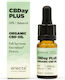 Enecta CBDay Plus Full Spectrum Balanced Έλαιο Κάνναβης σε Σταγόνες 1000mg με 10% CBD 10ml