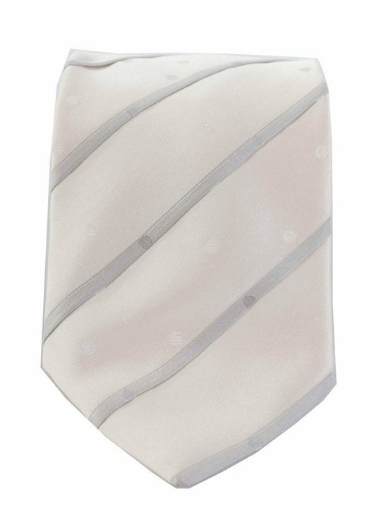 Giorgio Armani Silk Men's Tie Printed White